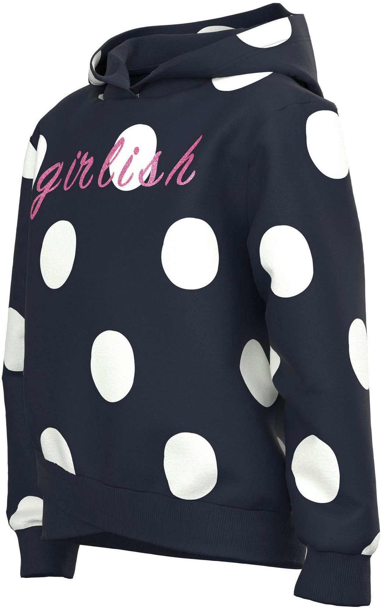 Name It Sweatshirt NKFBIBBA LS SWEAT WH BRU NOOS