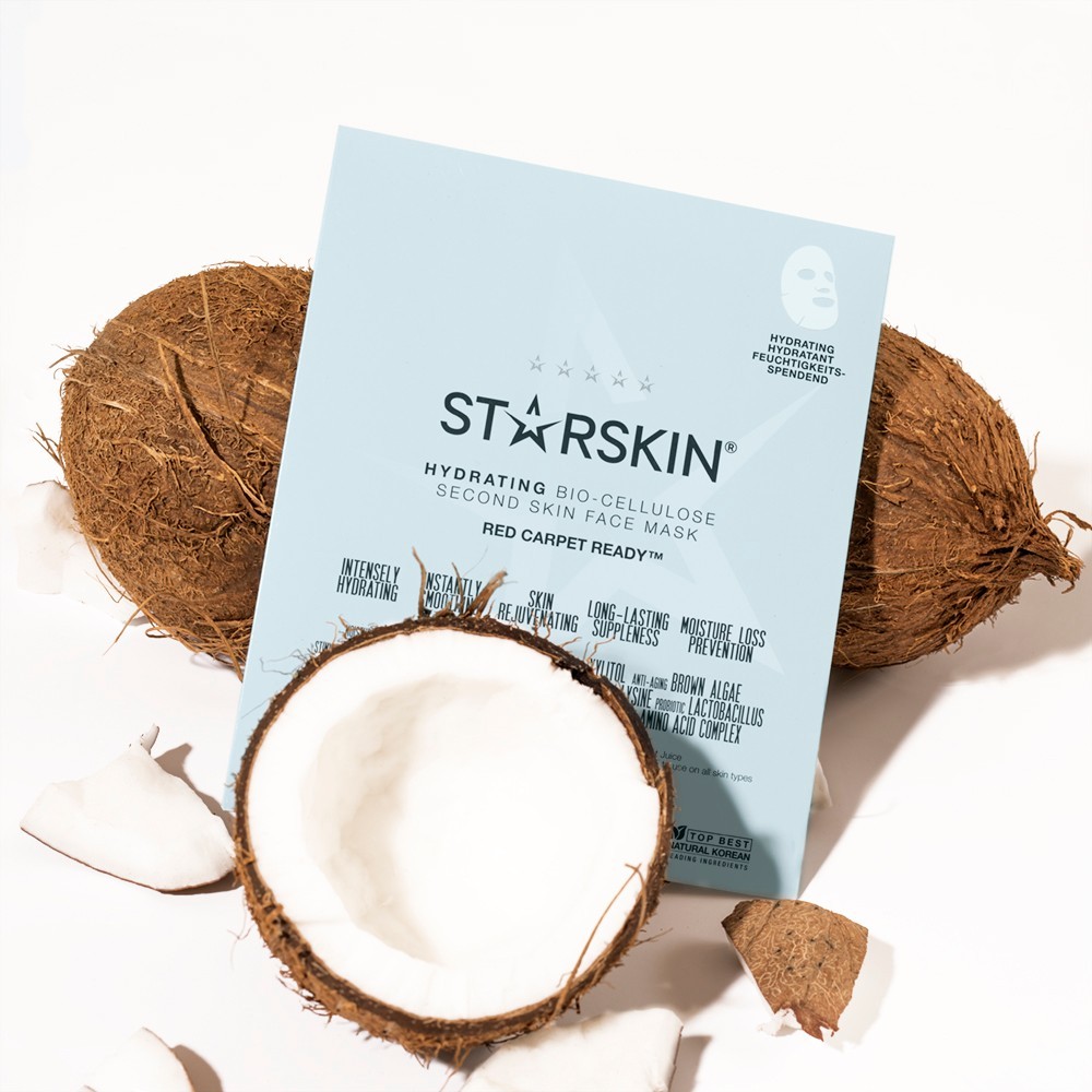 Red Carpet Ready™ Coconut Bio-Cellulose Hydrating Face Mask