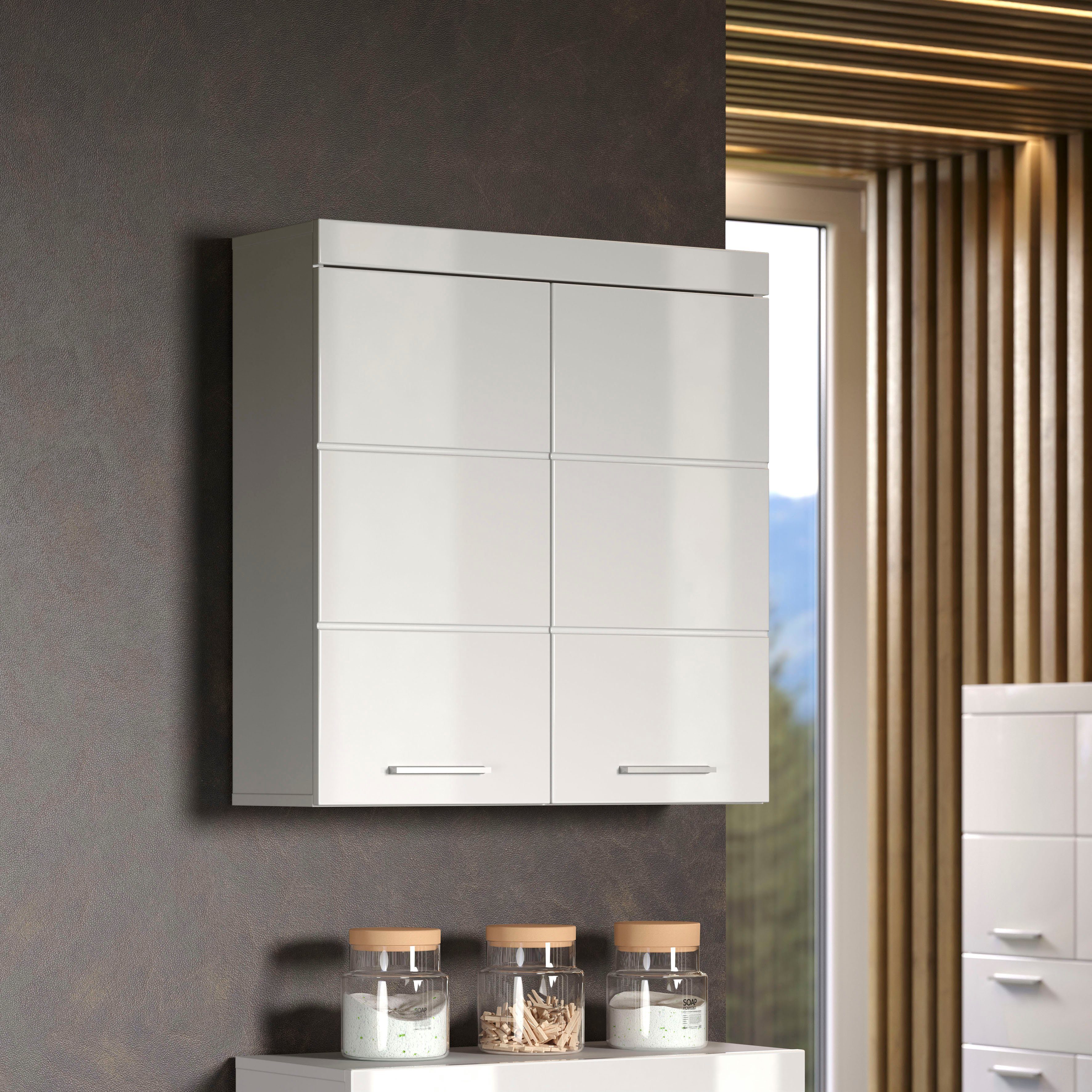 INOSIGN Hängeschrank Avena Breite 37 cm, Badezimmerschrank mit wechselbarem Türanschlag