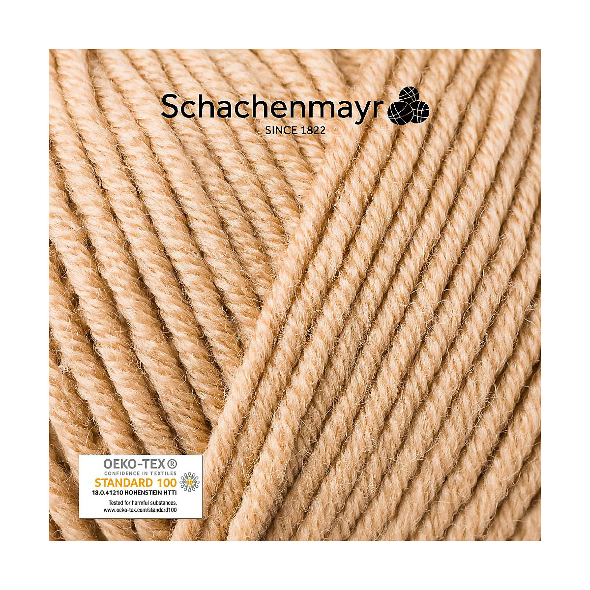 Handstrickgarne Merino Extrafine 120, 50g Camel