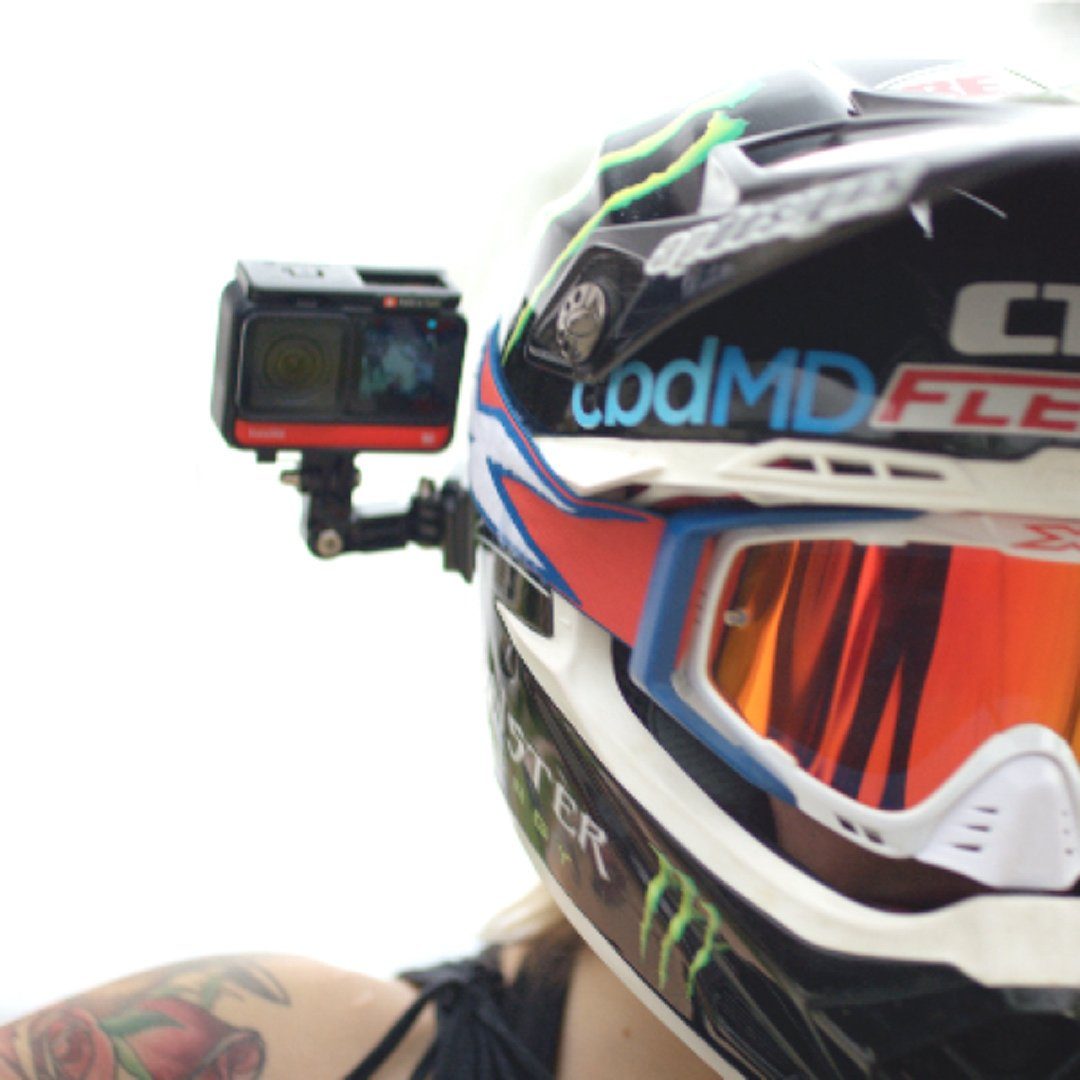Insta360 Motorradhelm Insta360 Helmhalterungs-Bundle