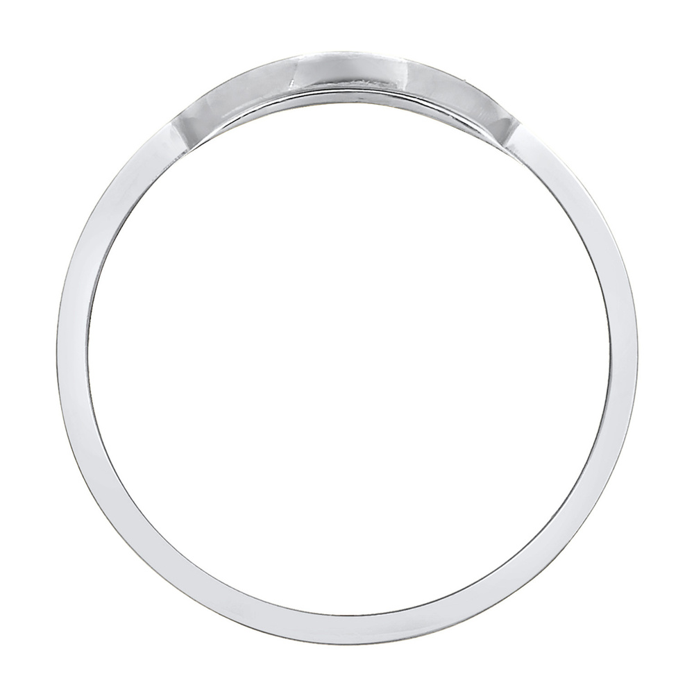 Elli Elli Bague Femmes sceau Basique Tendance Geo Minimal en argent sterling 925 Bague