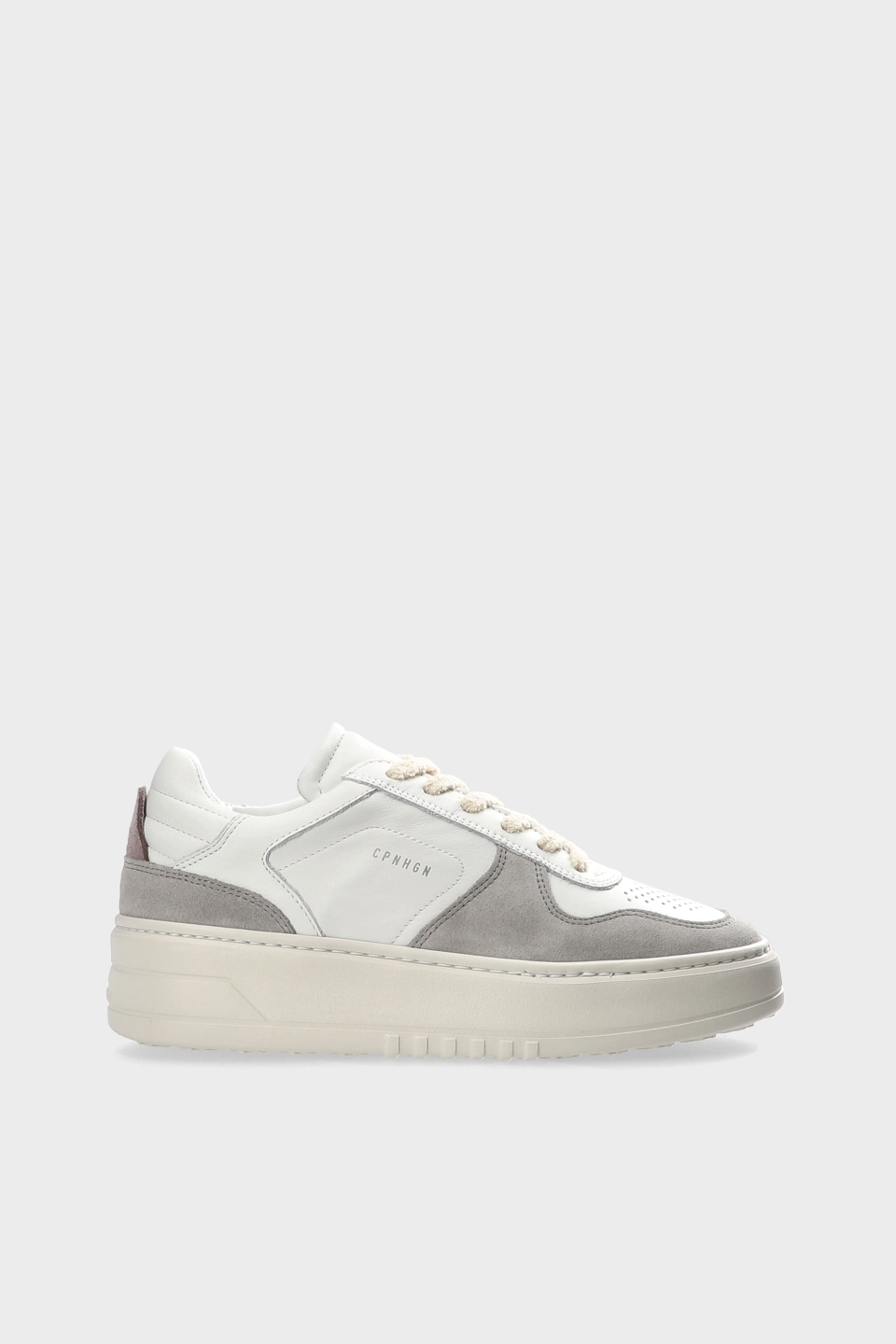 CPH75 leather mix white/grey