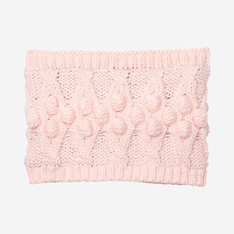 Snood fille tricot fantaisie rose fille Catimini