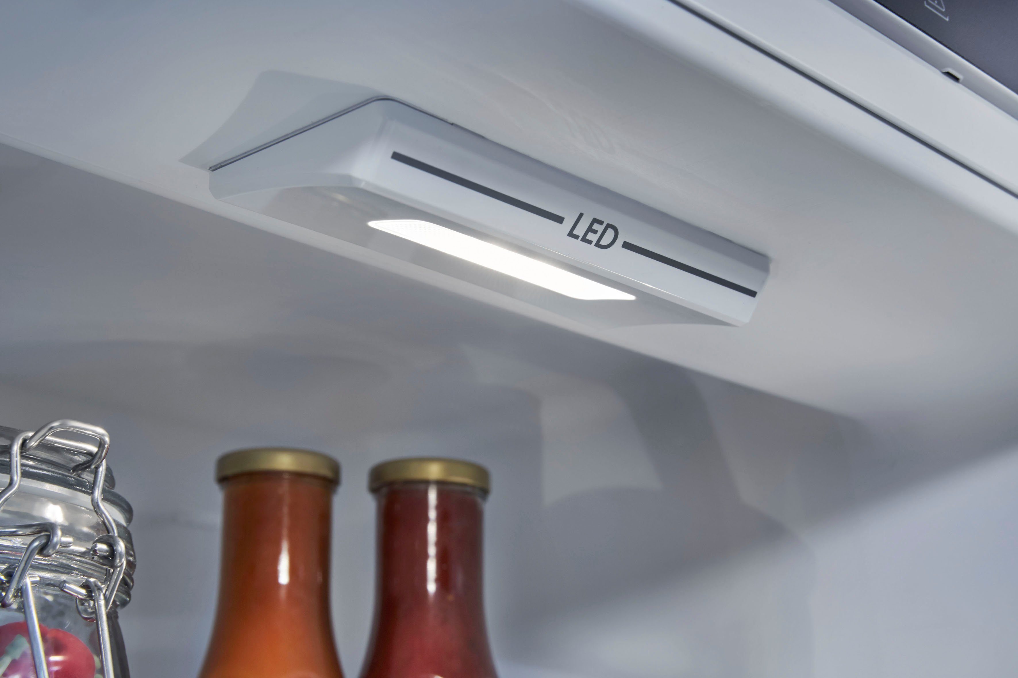 BAUKNECHT Einbaukühlschrank KSI 12VF3, 122 cm hoch, 55,7 cm breit