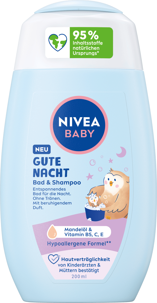 Baby Bad & Shampoo Gute Nacht, 200 ml