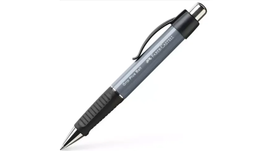 FABER-CASTELL Kugelschreiber Grip Plus stone grey