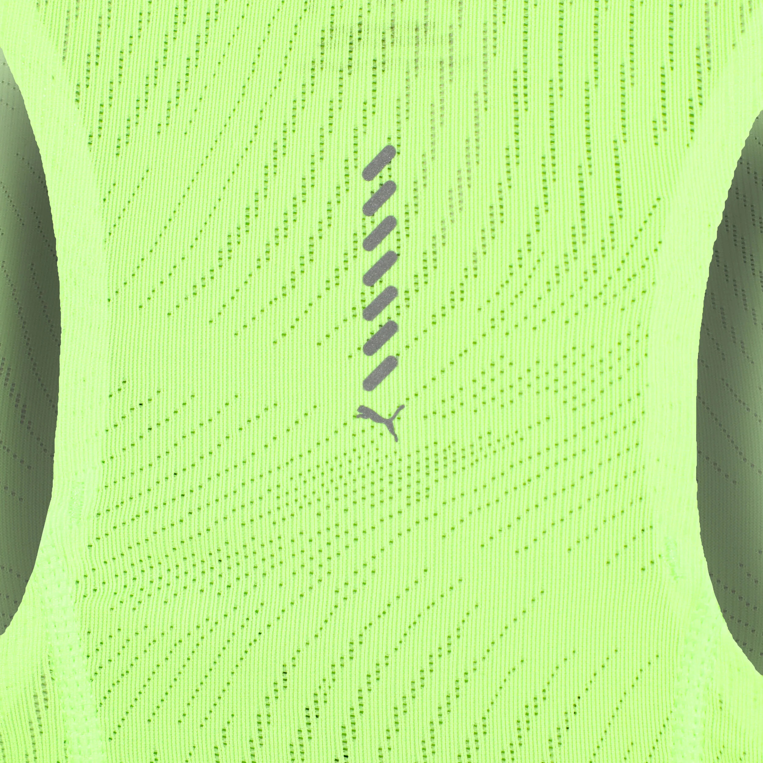Run Ultraspun Crop Tank-Top Damen - Grün