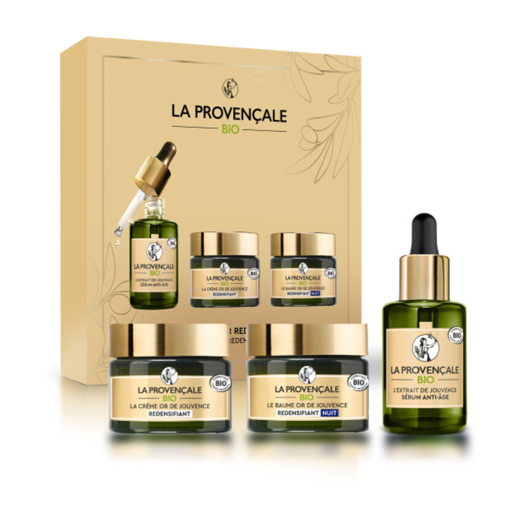La Provençale Or de Jouvence Coffret redensifiant peaux matures certifié bio