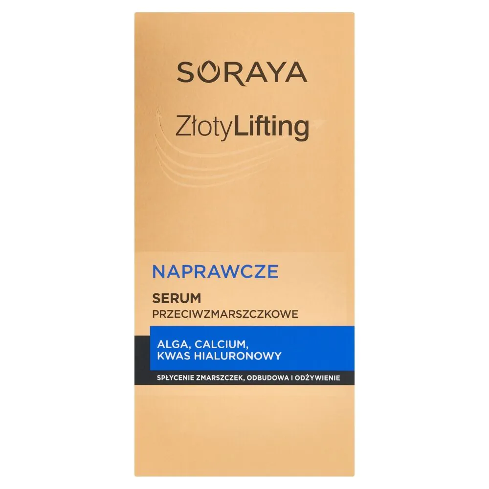 „Soraya Golden Lifting“ atkuriamasis serumas nuo raukšlių 70+ 30 ml
