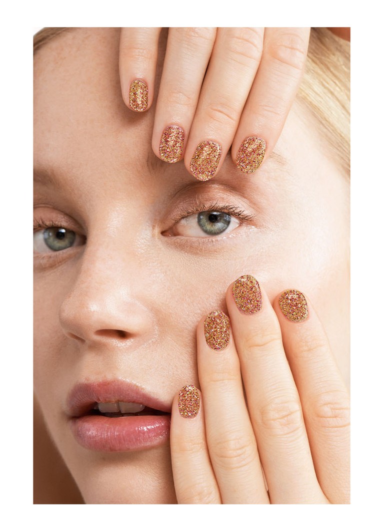 Pink Gellac  335 Magical gold - gel nagellak