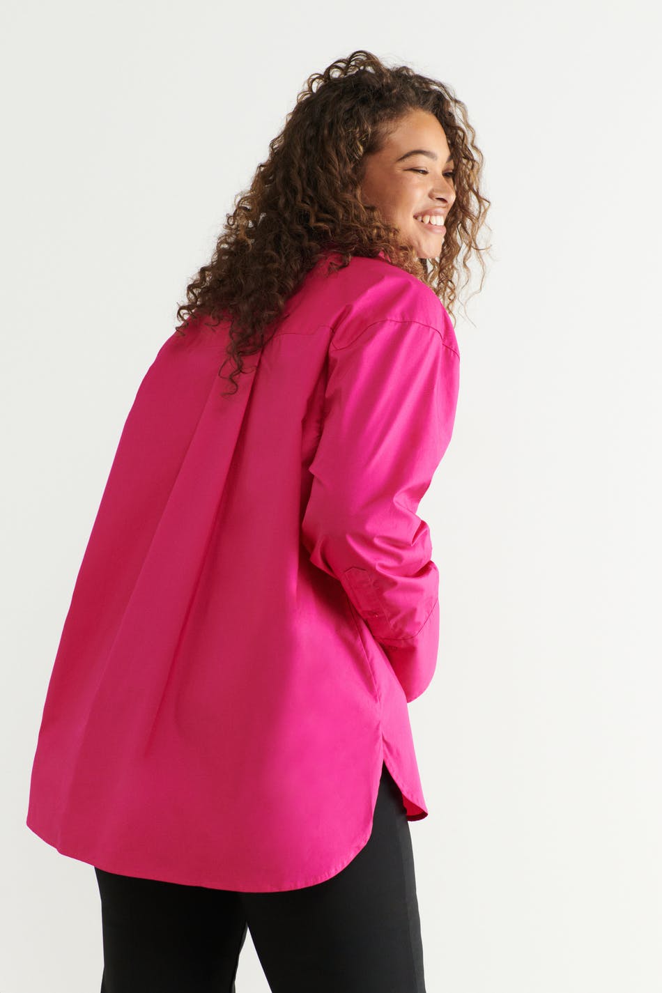 Gizem poplin shirt