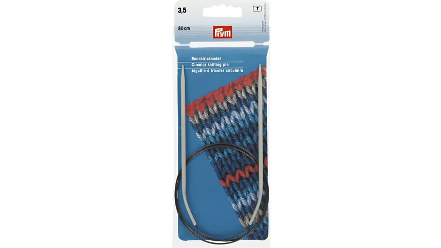 Prym Rundstricknadel 80cm Stärke 3,5
