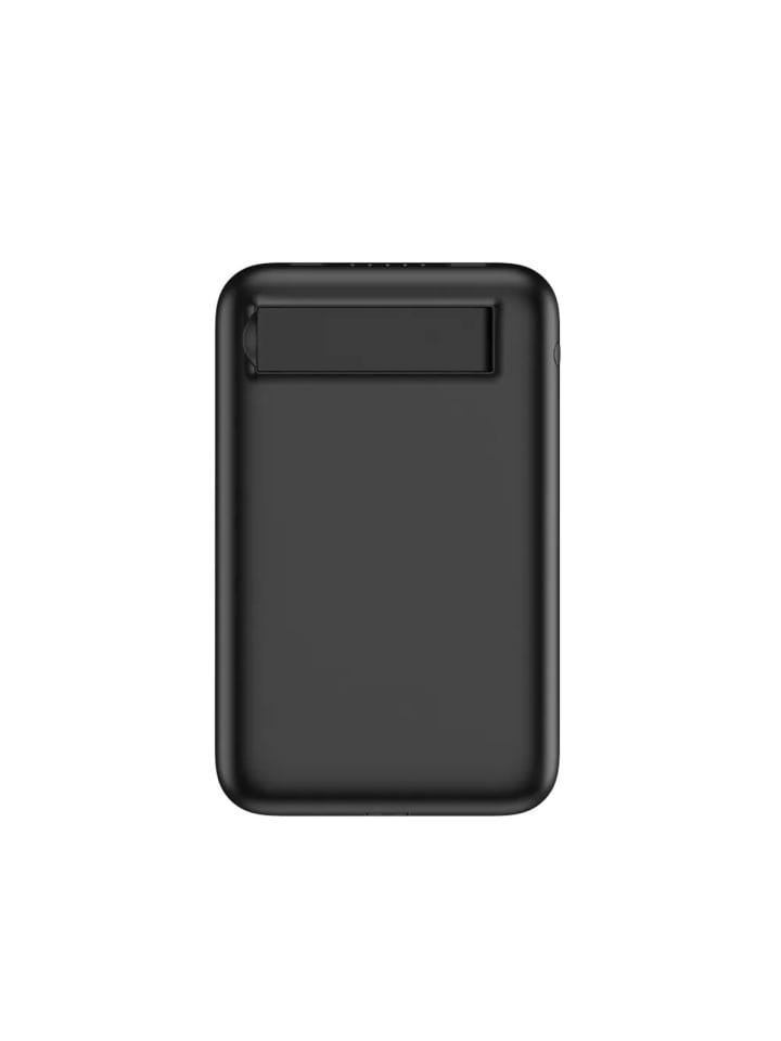 BlueStar Powerbank 5000 mAh kompatibel mit MagSafe 2A 5W W0553 schwarz in Schwarz günstig kaufen 11 cm