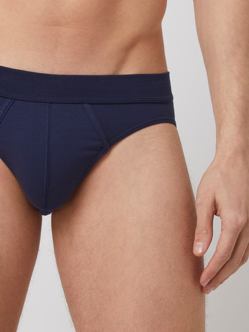 Slip im 3er-Pack in marineblau