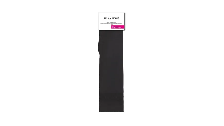 Hudson Damen Kniestrümpfe Relax Light black