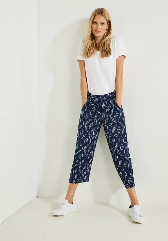 CECIL Loose Fit Hose in 3/4-Länge
