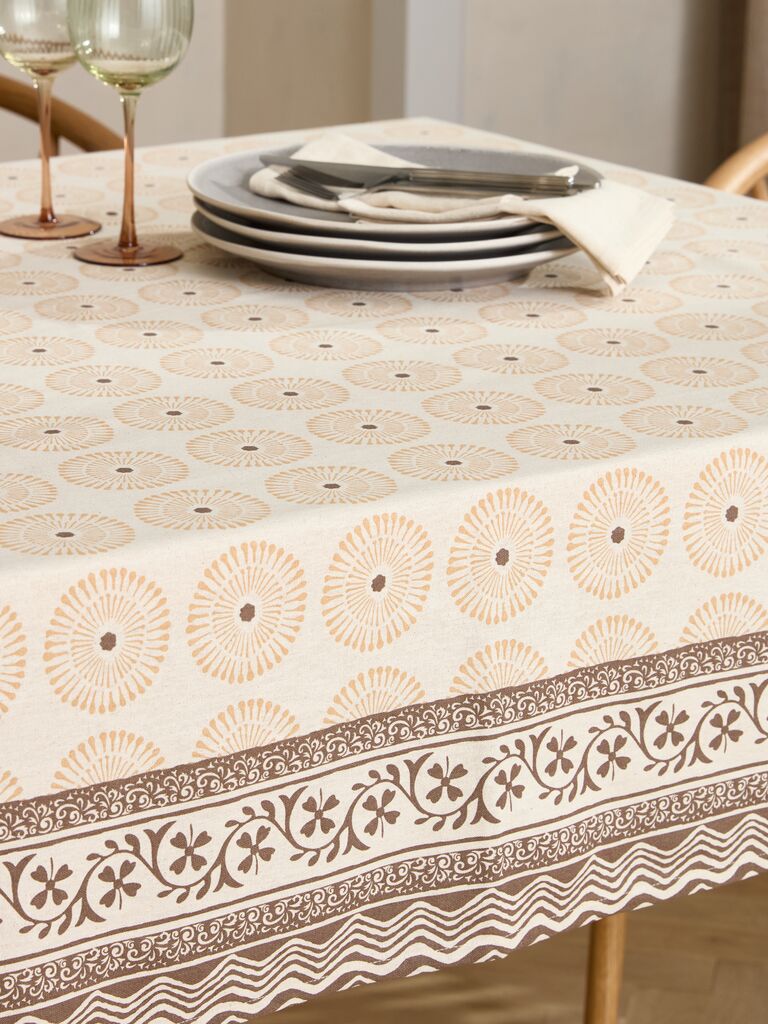 Nappe BRUNMYRAK 140x240 latte/brun