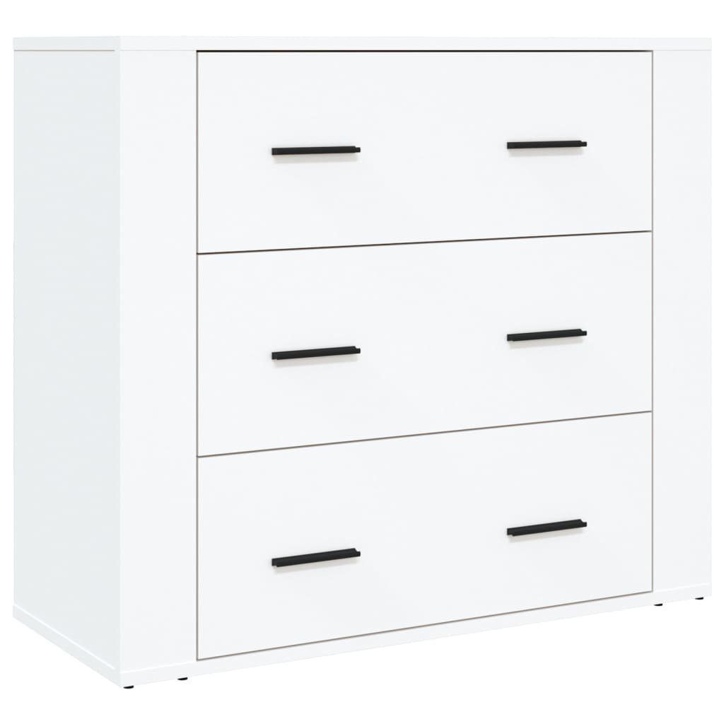 vidaXL Sideboard Highboard Weiß Holzwerkstoff (1 St)
