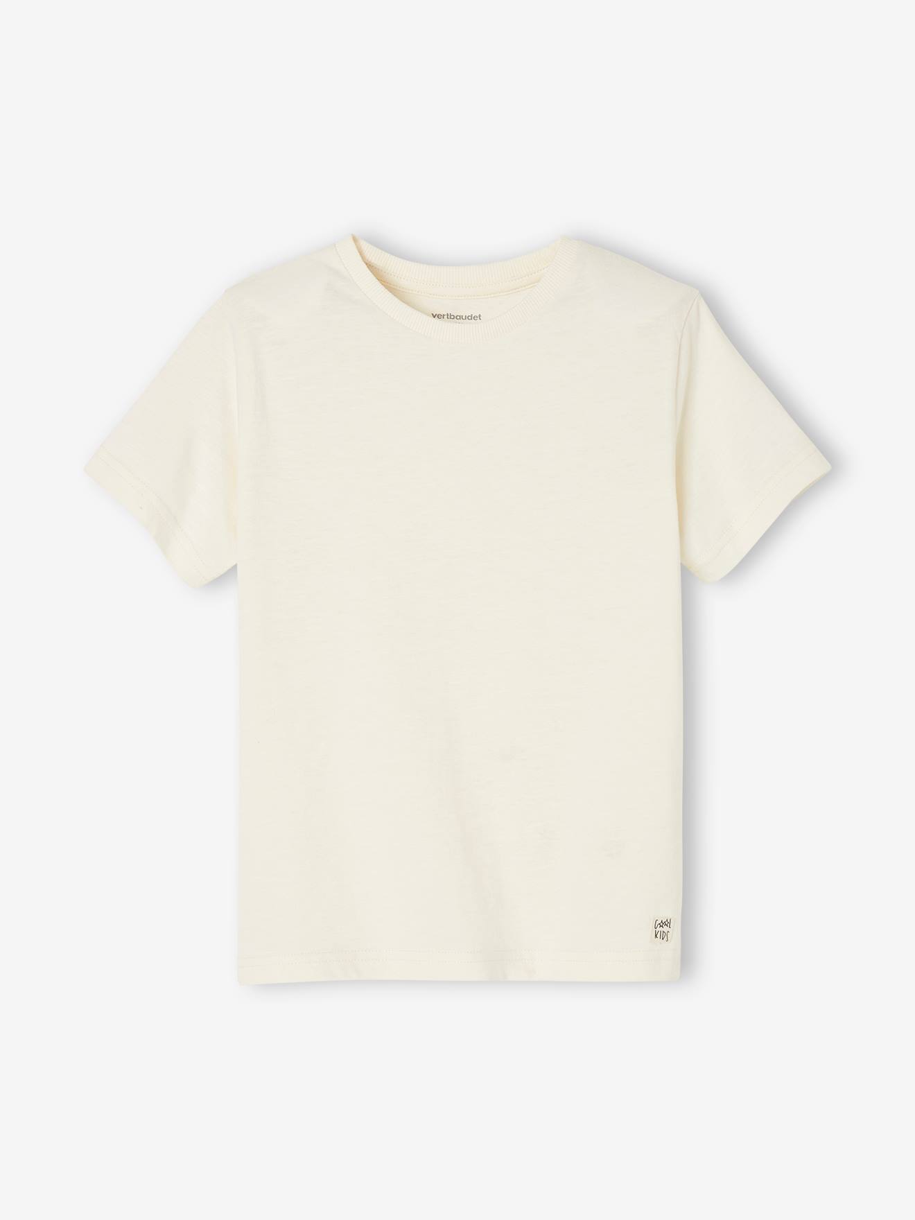 T-shirt Basics personnalisable garçon manches courtes bleu
