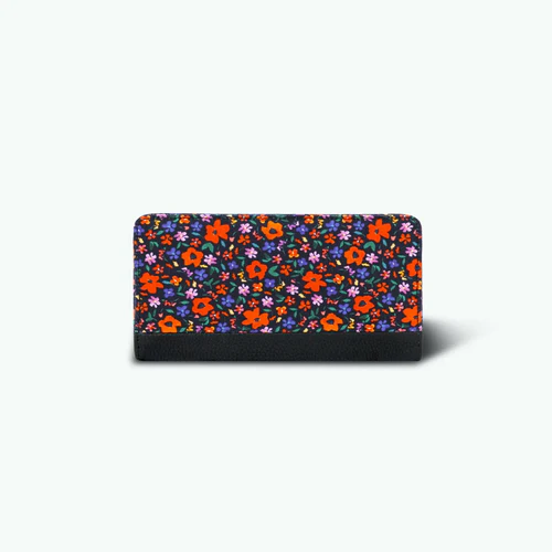 Large black Maupiti wallet