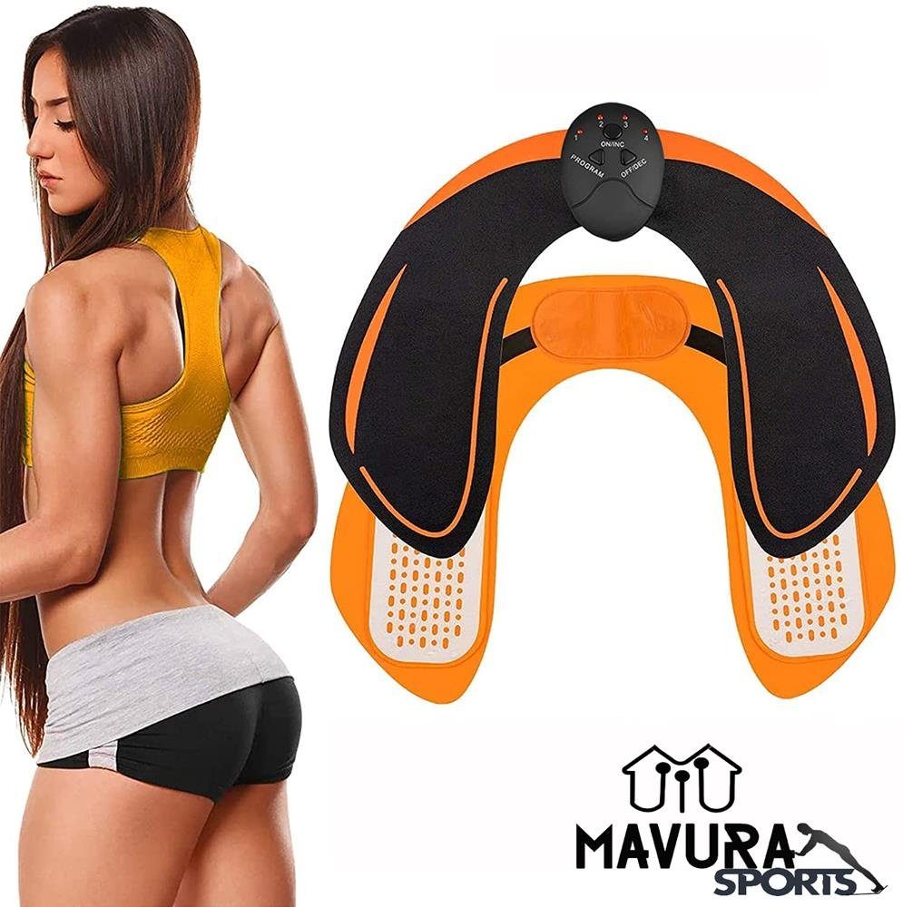 MAVURA EMS-Po-Trainer EMS Po Trainer HipsTrainer Gesäßtraining Gesäßtrainingsgerät, EMS Muskeltrainer Hüfttrainer Muskel Stimulationsgerät elektrisch