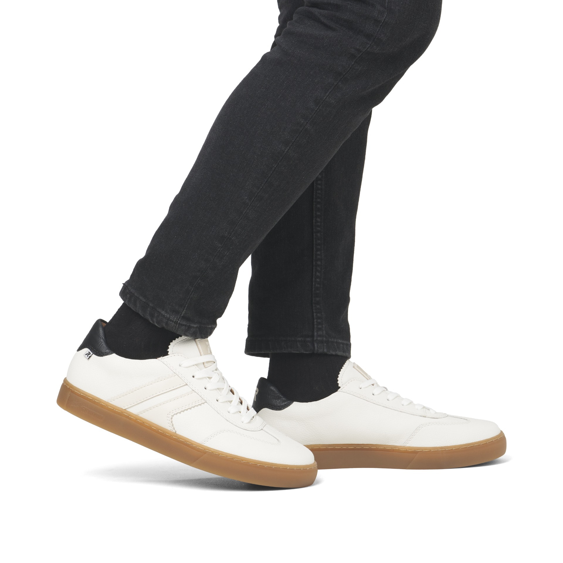 Rieker Herren Sneaker Low off white