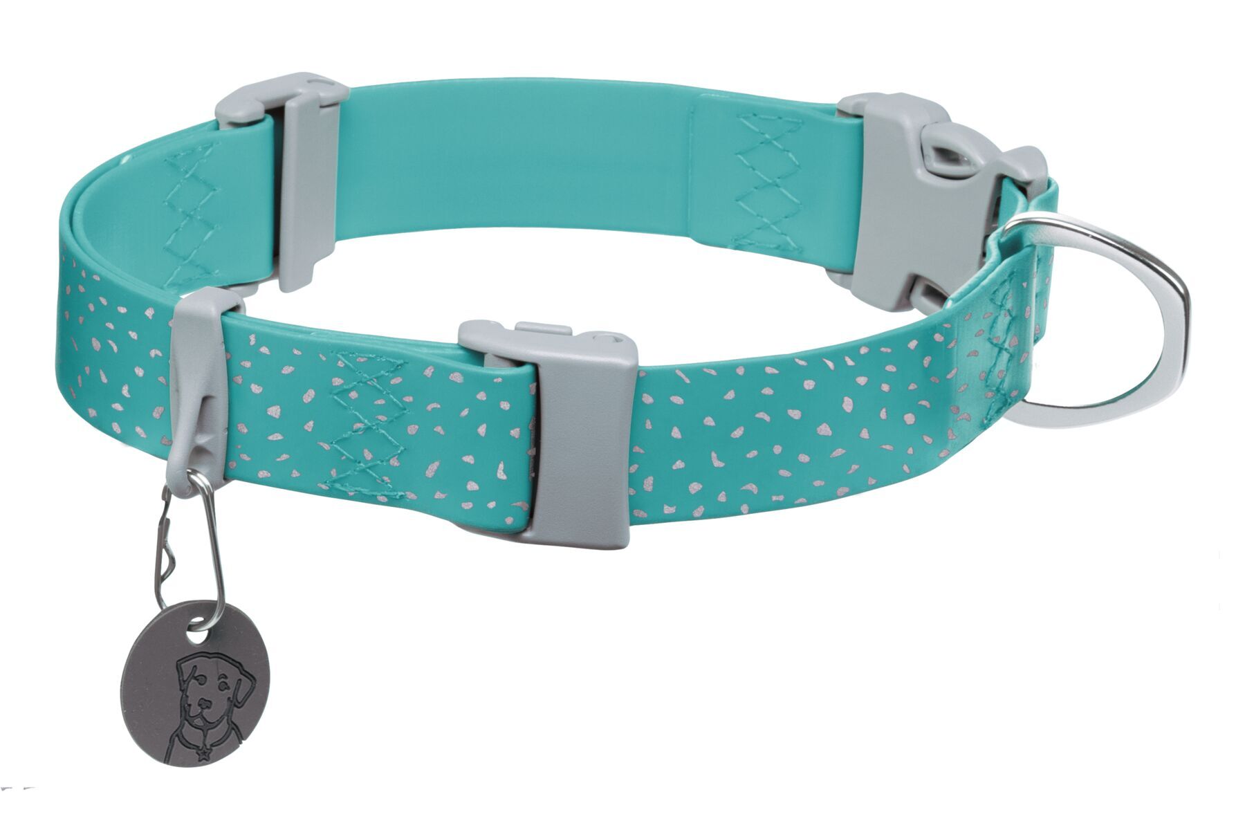 Ruffwear Hundehalsbänder Ruffwear Confluence™ Halsband blau/ türkis M