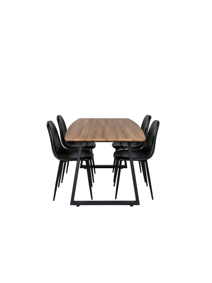 ebuy24 Essgruppe Inca 33 Schwarz 85 x 160 cm günstig kaufen onesize