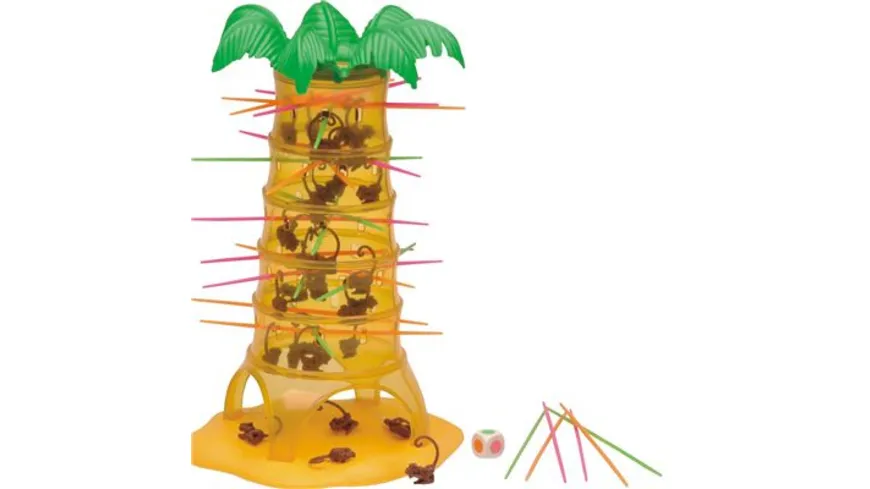 Mattel Games S.O.S. Affenalarm, Kinderspiel, Familienspiel