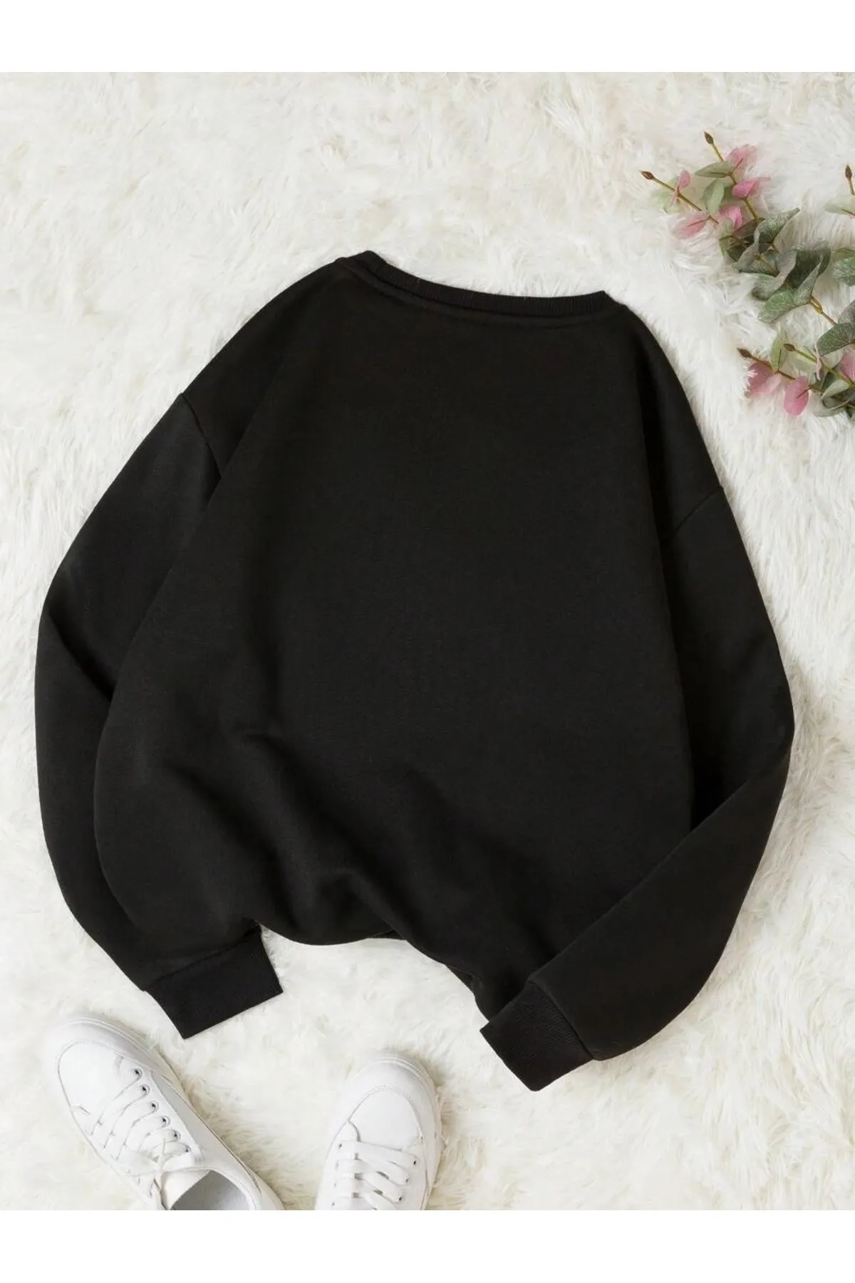 MOONBULL  Sweatshirt - Schwarz - Regular Fit