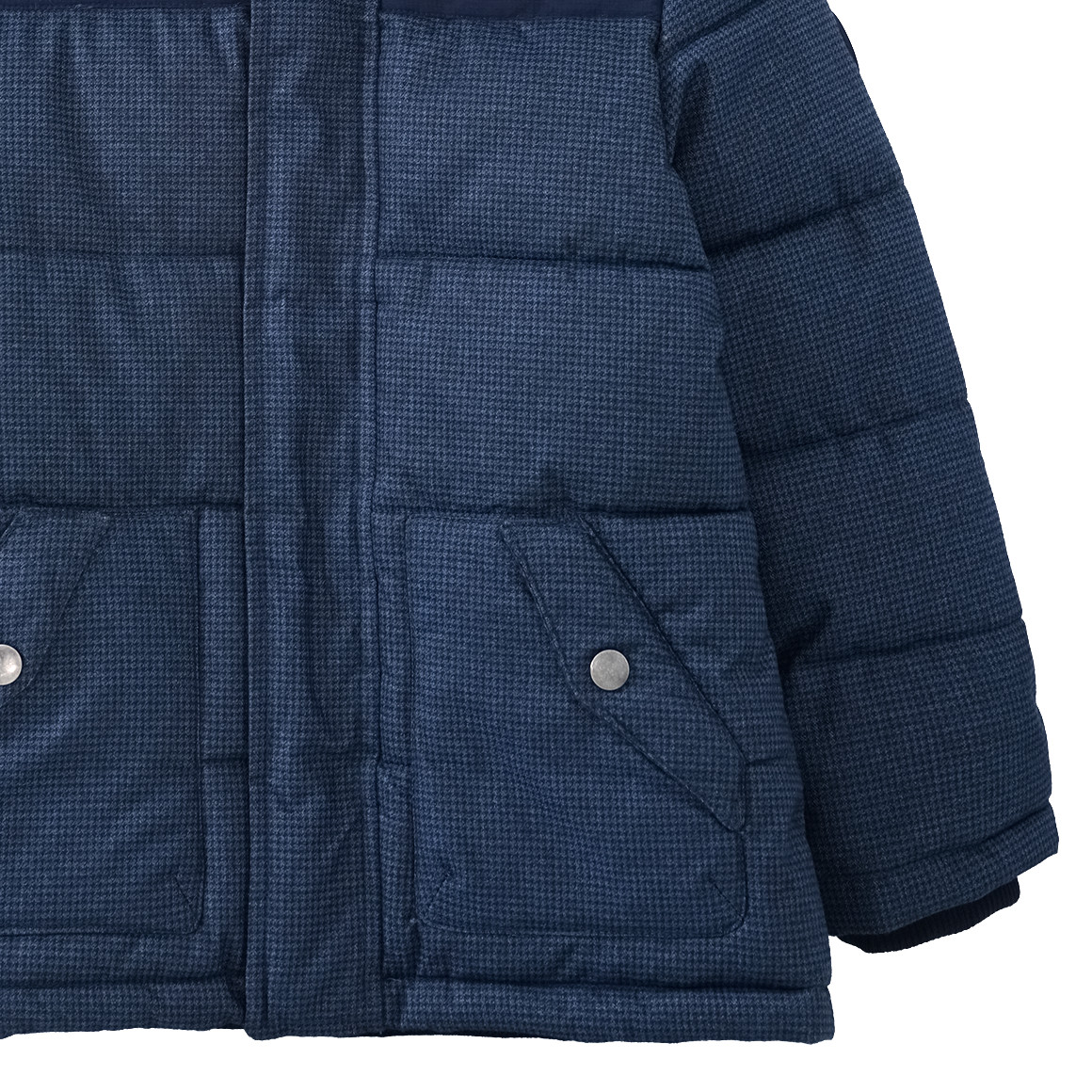 Jungen Winterjacke mit Farbteilern