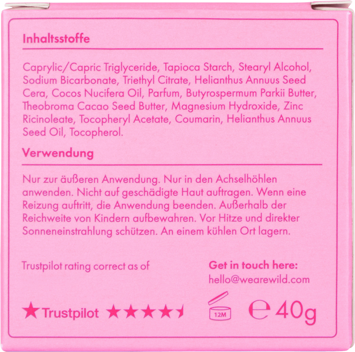 Deostick Cherry Blossom Nachfüllpack, 40 g