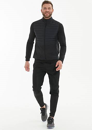 Endurance Laufjacke Benst in tollem Steppdesign