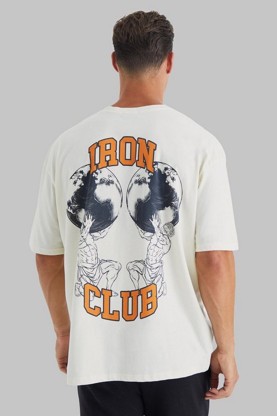 Tall Oversize Man Active Iron Club T-Shirt