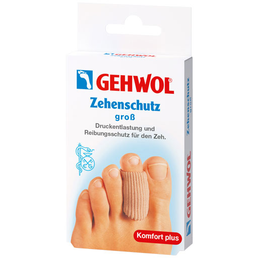 GEHWOL Polymer Gel Zehen Schutz groß  2 St