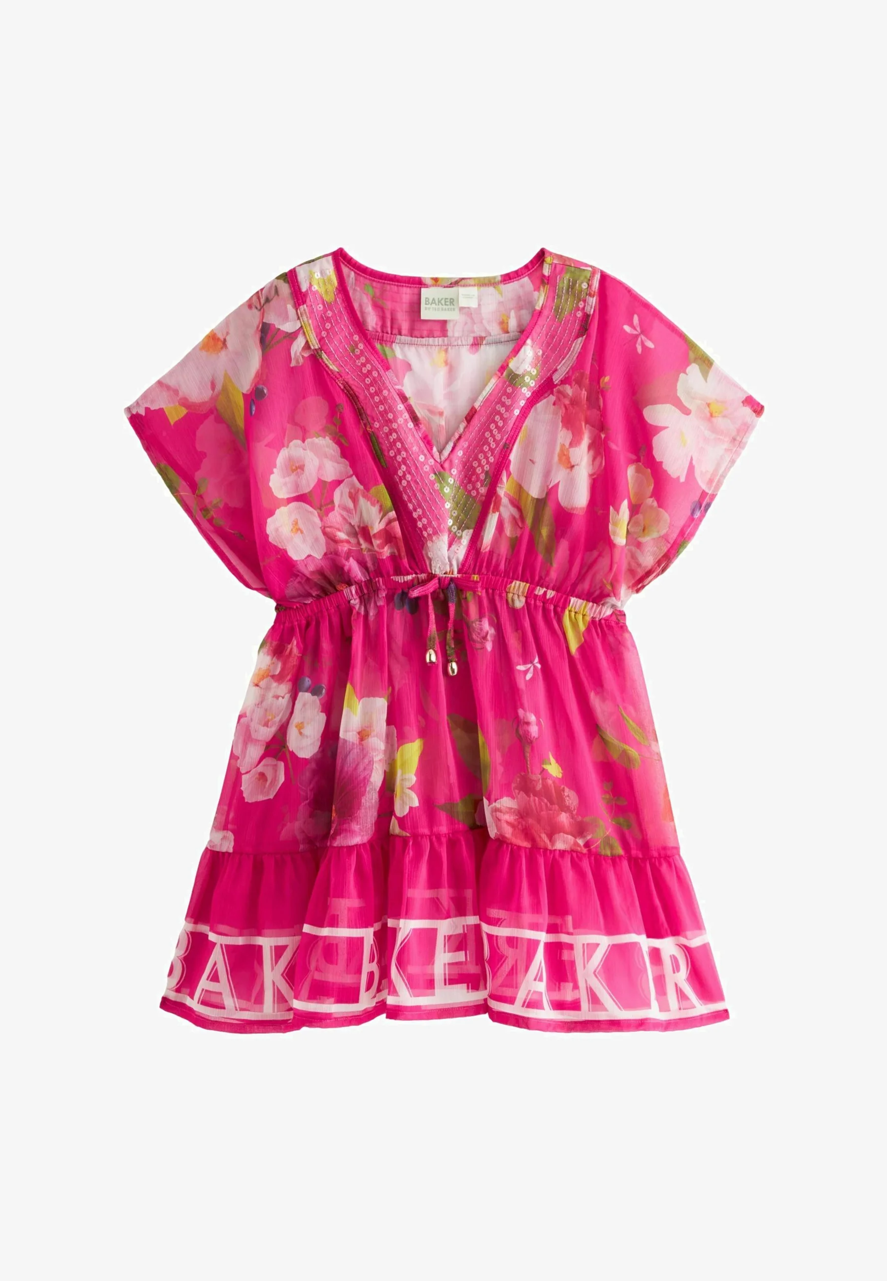 Kaftán floral de Baker by Ted Baker - Ajuste regular - Vestido elegante