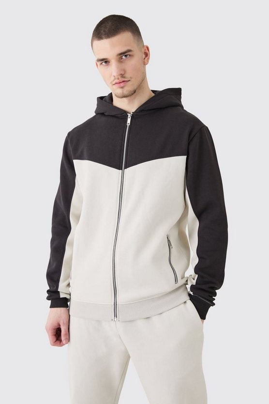 Tall Slim-Fit Colorblock Trainingsanzug
