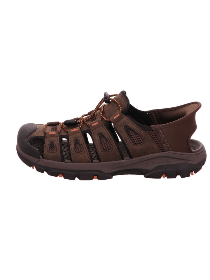 Skechers Sandale in braun günstig kaufen