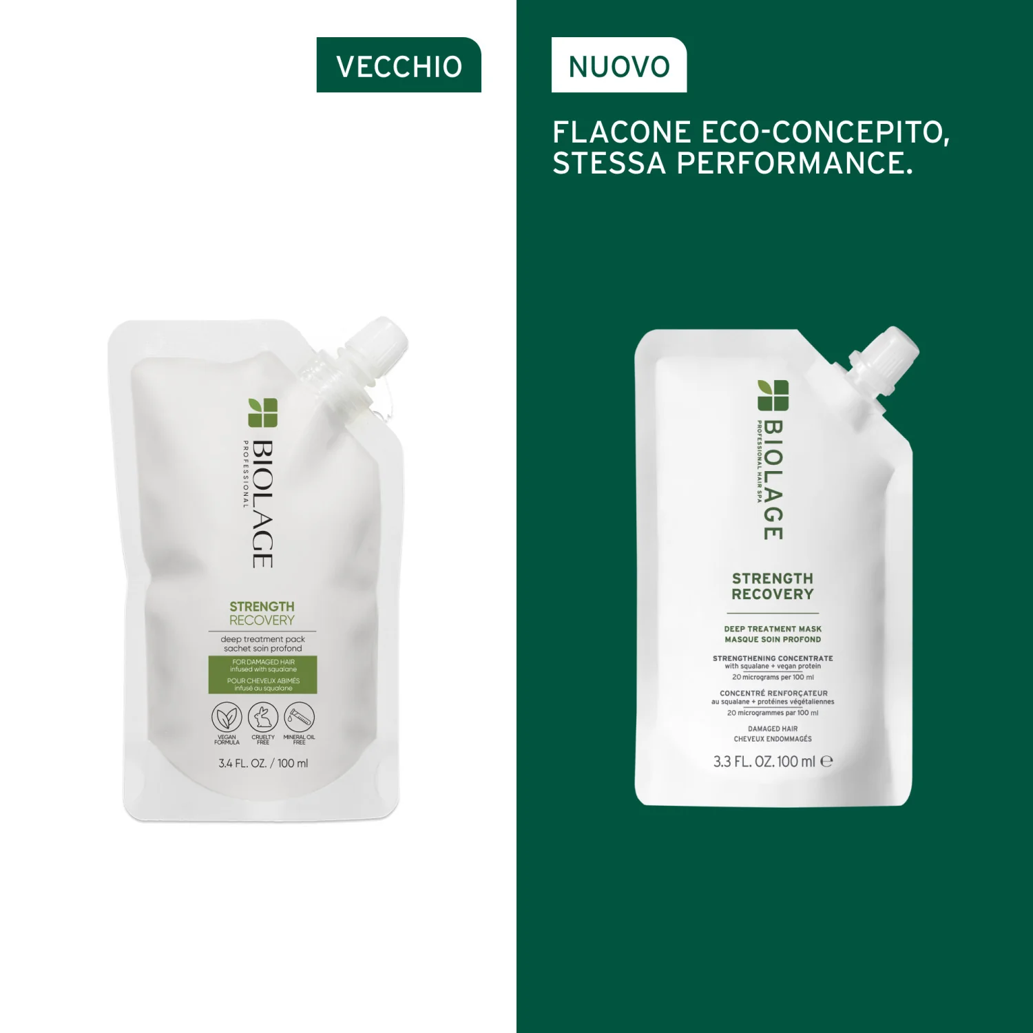 Pack de tratamiento intensivo para la recuperación del cabello frágil: mascarilla capilar nutritiva, hidratante y fortalecedora.