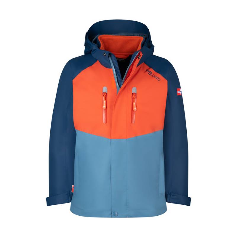 Trollkids Bryggen Doppeljacke Kinder