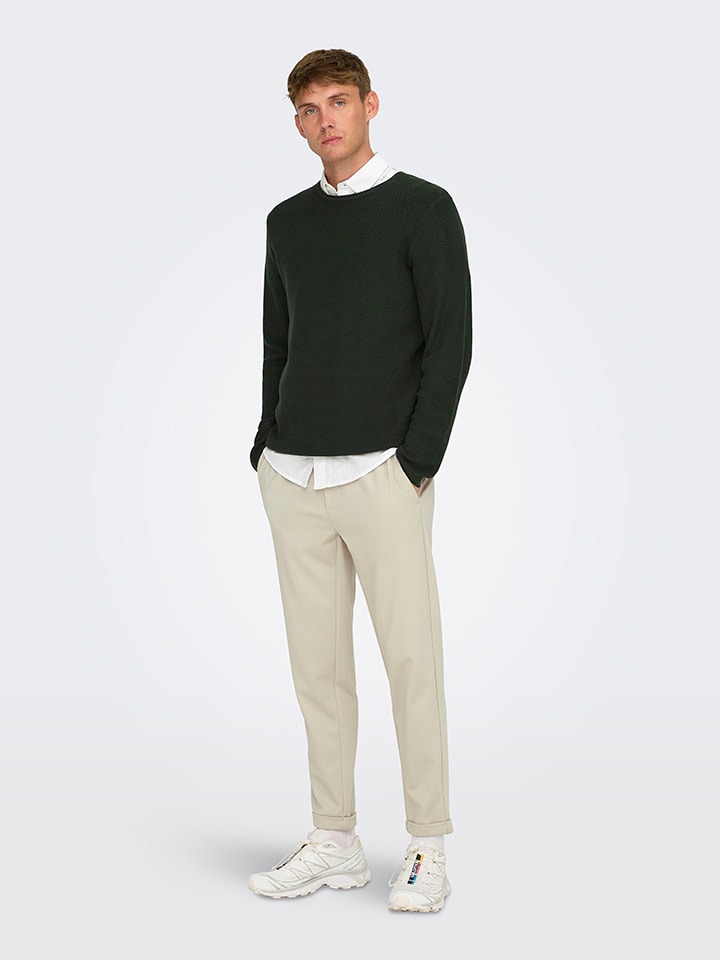 ONLY & SONS Pullover in Schwarz günstig kaufen