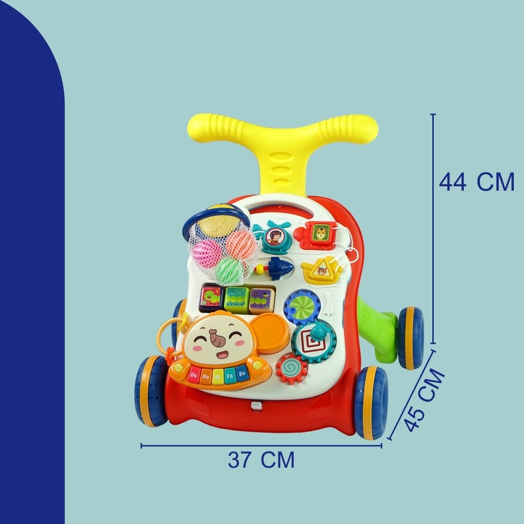 Coemo 2in1 Baby Laufwagen Rolli und Multifunktion Spieltisch