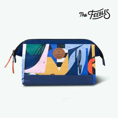 Naoned blue toiletry bag