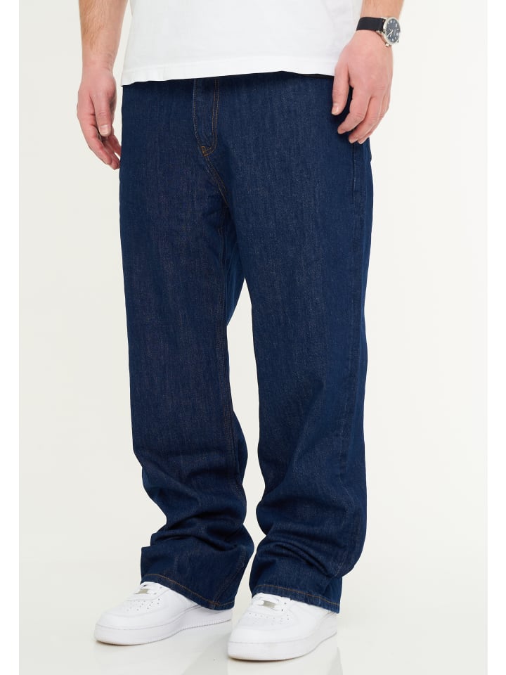 DAILY COTTON Jeans - DCCOTIA Lange Hose Loose-Fit Baggy in Indigo günstig kaufen