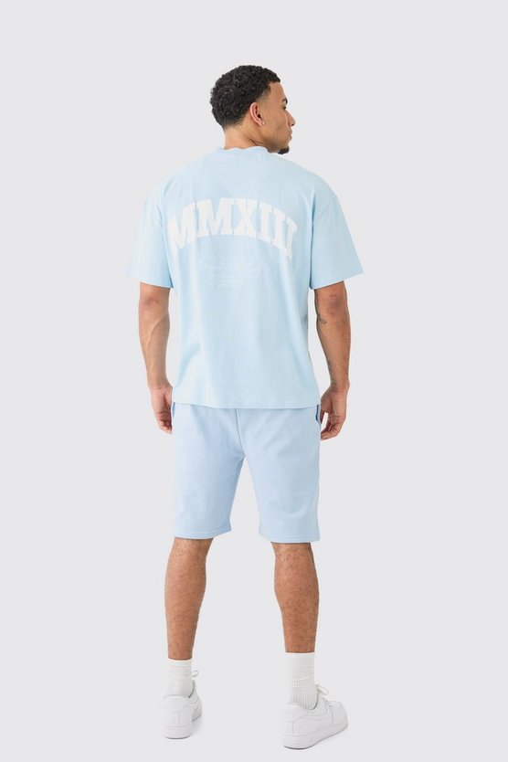 Lockere mittellange Shorts