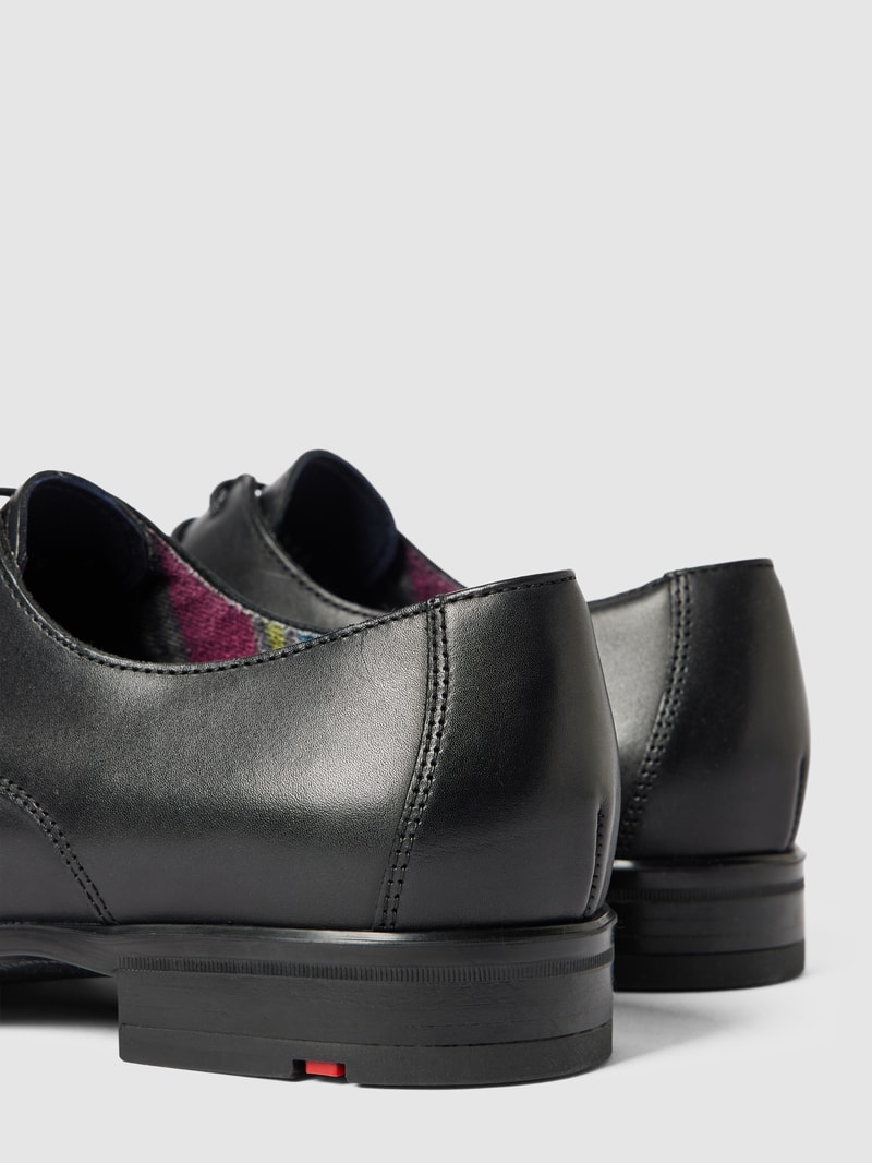 Oxford-Schuhe aus Leder Modell 'GIDEON' in schwarz