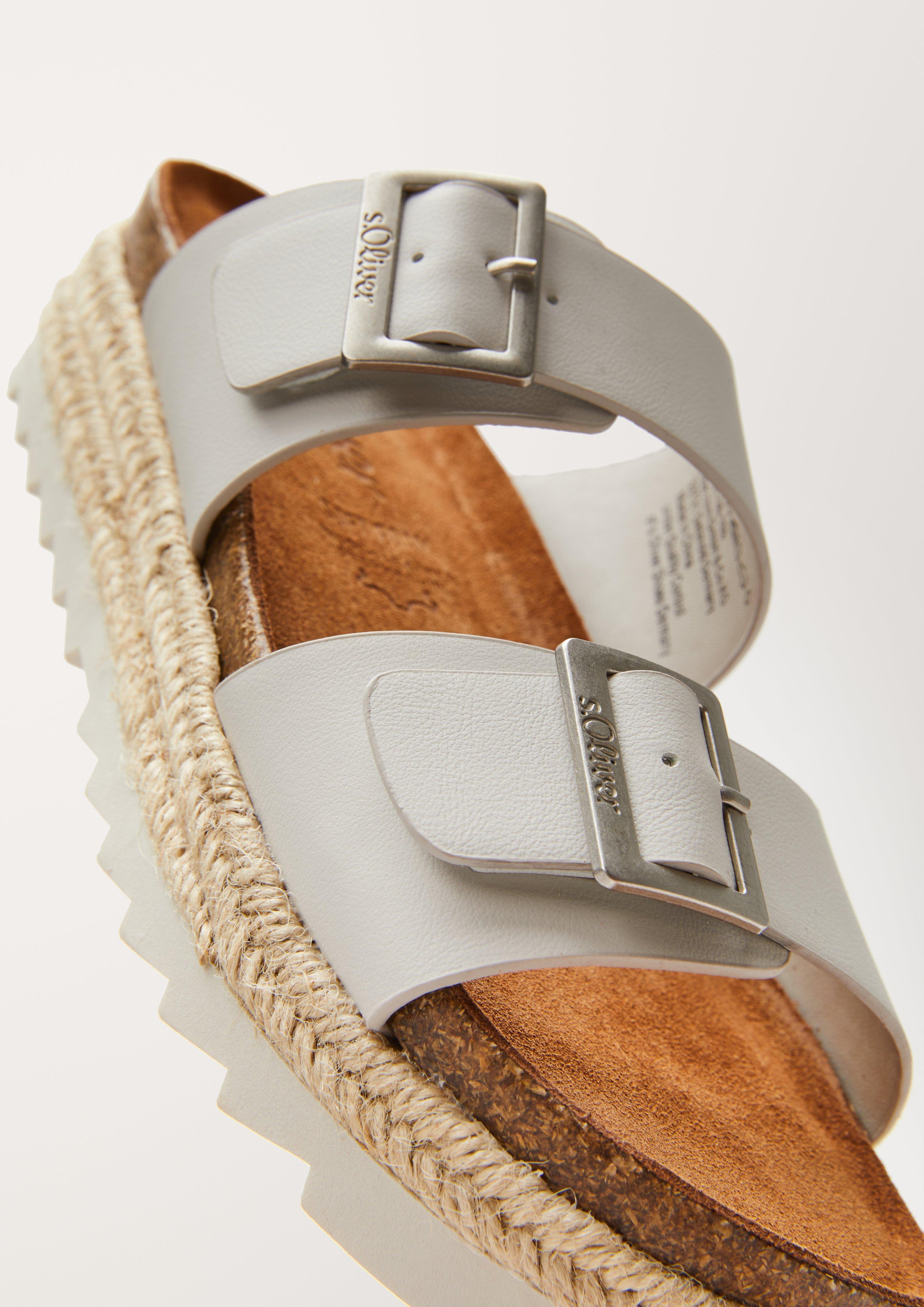 Sandalen mit Plateausohle  6005772-109