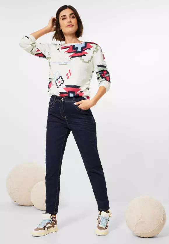 CECIL Slim Fit Jeans in High Waist