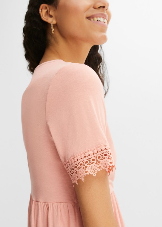 Shirt mit Spitze